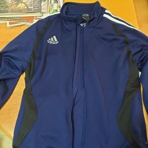 Blue Adidas jacket